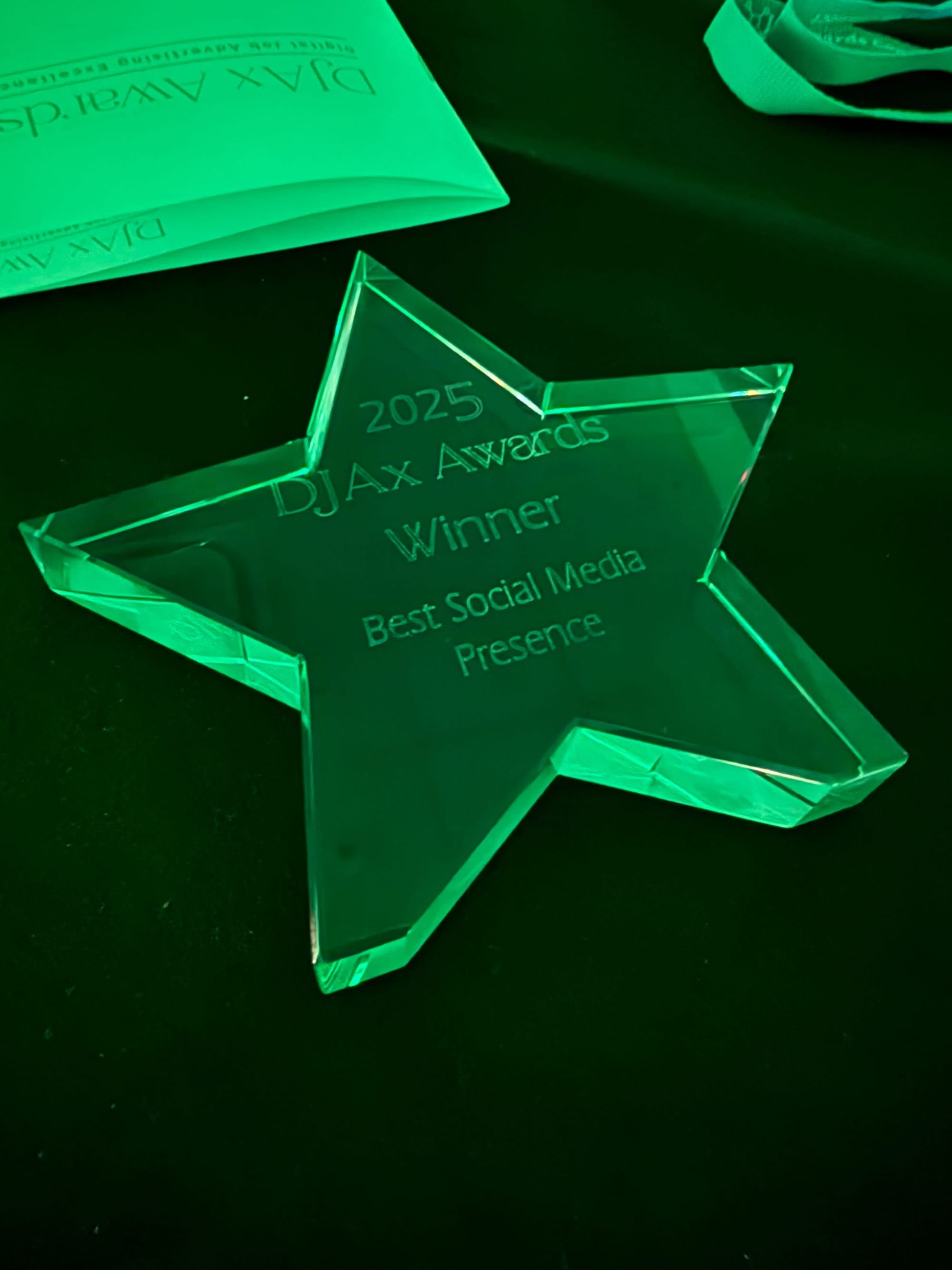 DJAx Awards 2025 - Best Social Media Presence