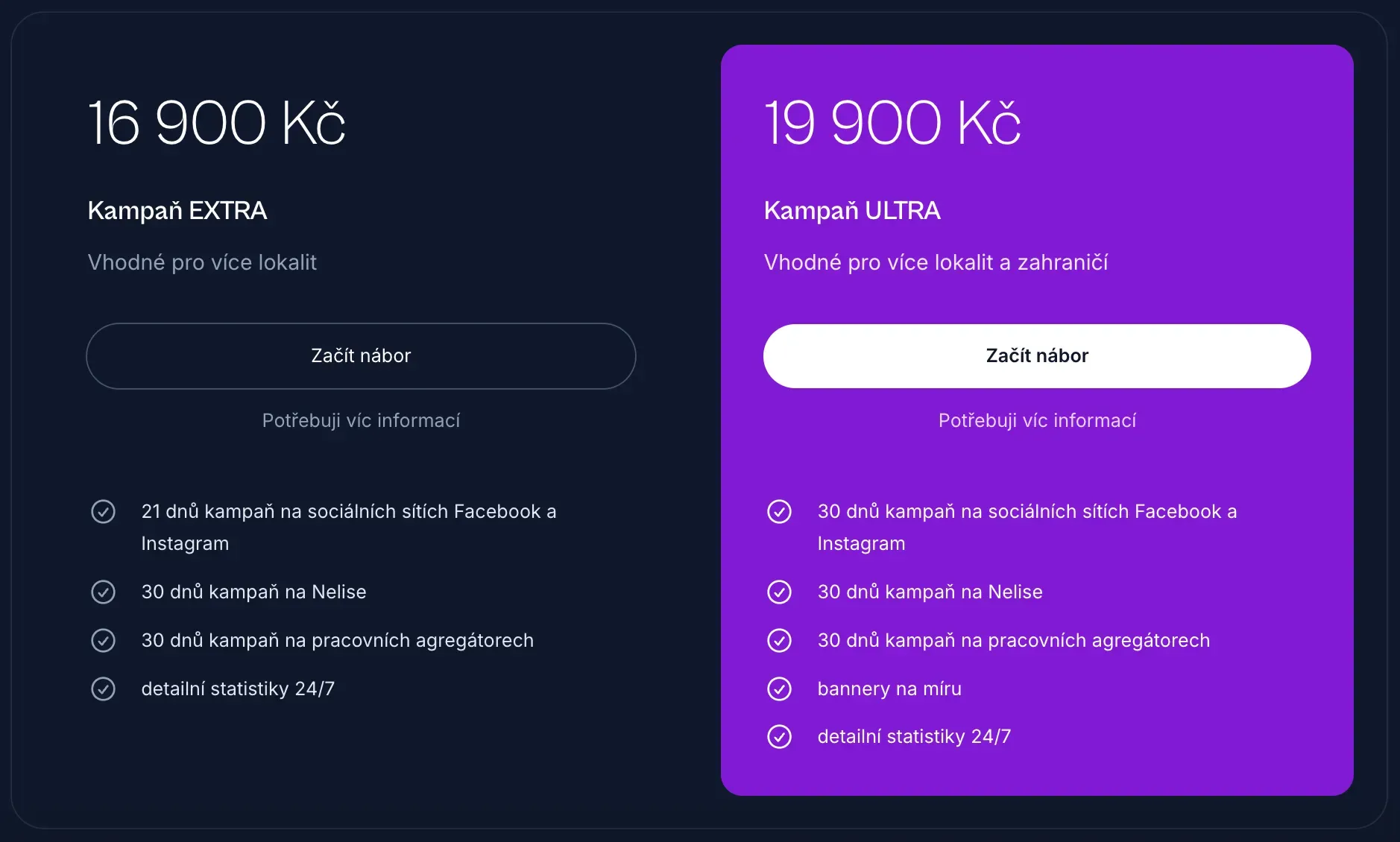 Ceník - Nelisa