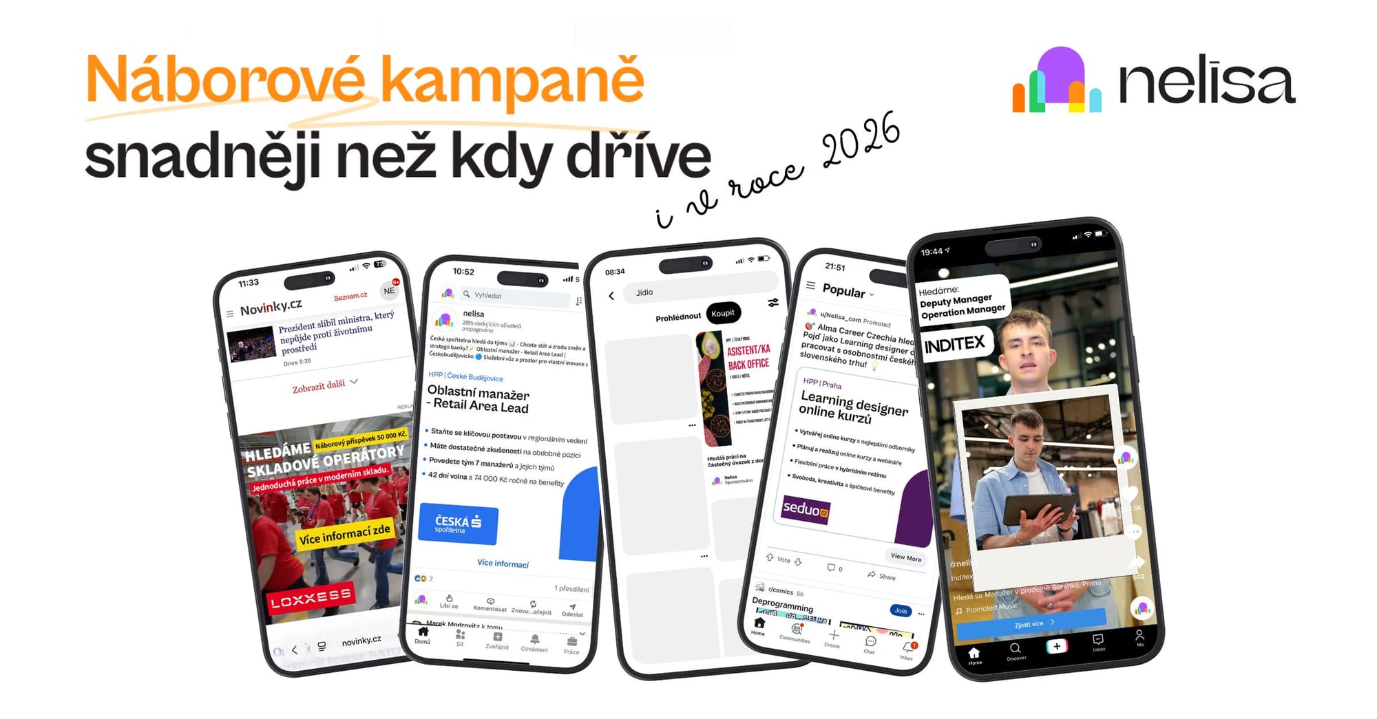 Nelisa vám usnadní nábor v roce 2026 ještě víc