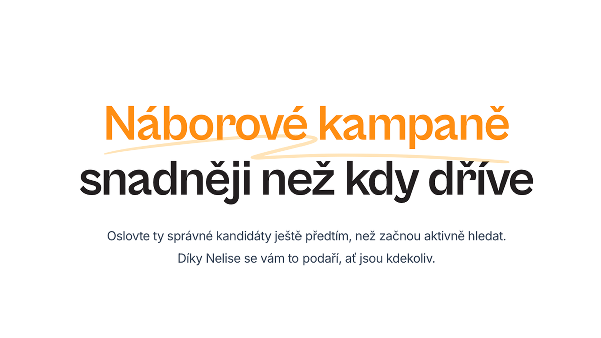 Náborové kampaně | nelisa.com