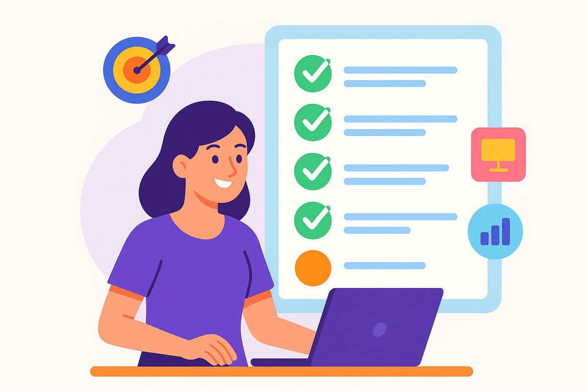 Checklist náborové kampaně