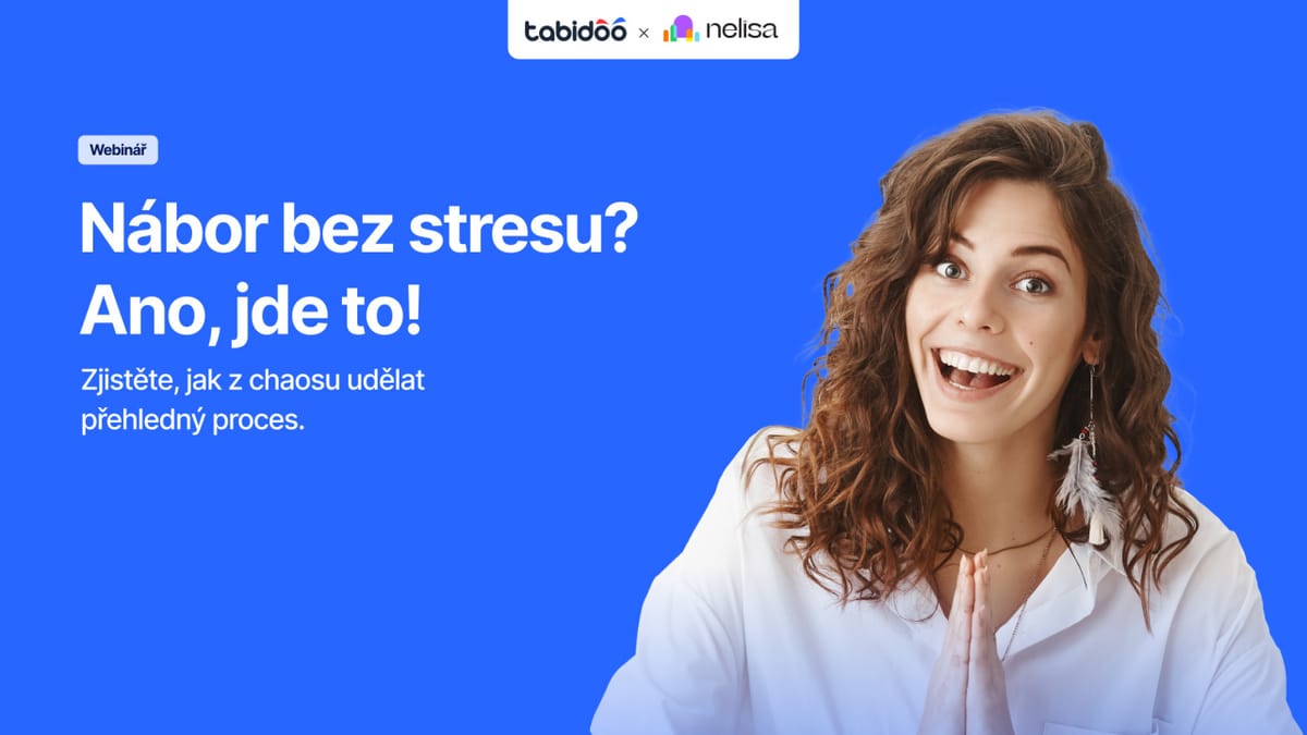 Webinář: Jak chytré nástroje vrací HR lidem a zrychlují nábor